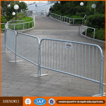 1.1X2.1m Galvanized Mobile Security Crowd Control Barrier